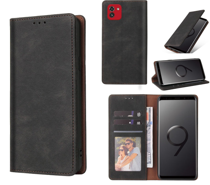 PU Leather Wallet Case for Samsung Galaxy S24 Plus