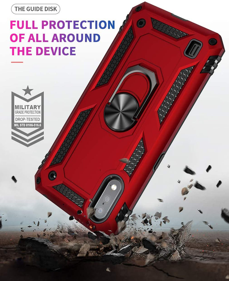 Armor Case With Ring Holder for Samsung Galaxy A01 Core - Mobile Phone Cases - best2buy