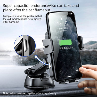 Joyroom JR‐ZS216 Three‐axis Electric Wireless Charging Car Holder(dashboard)