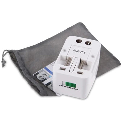 Multifunction Travel Plug Adapter Worldwide Universal US UK AU EU