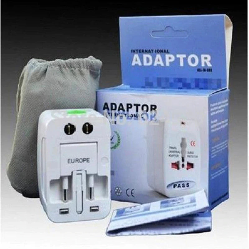 Multifunction Travel Plug Adapter Worldwide Universal US UK AU EU