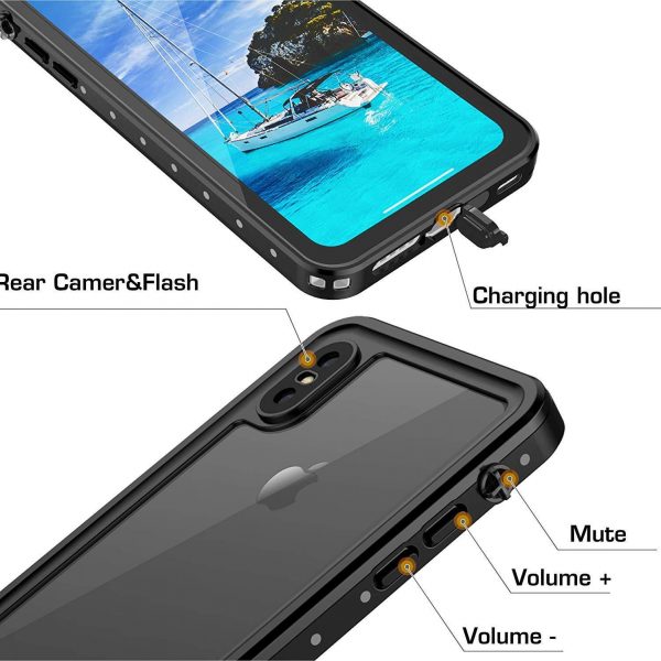 Redpepper IP68 Waterproof Case for iPhone XS Max