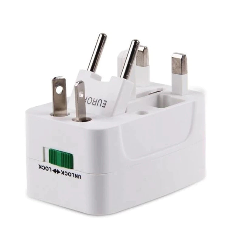 Multifunction Travel Plug Adapter Worldwide Universal US UK AU EU