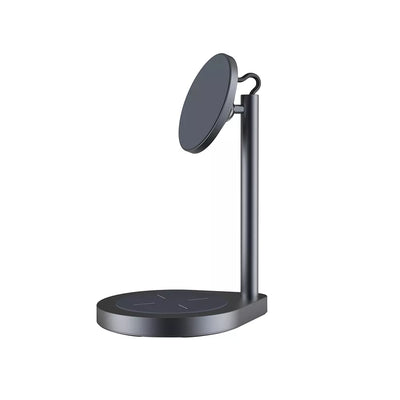 Wiwu Power Air 2 In 1 Wireless Charger - Black