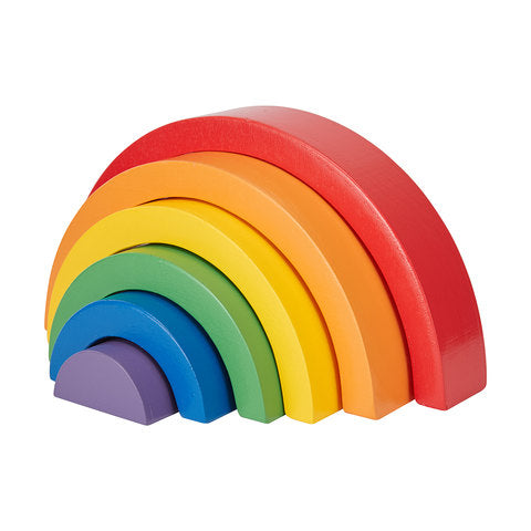 Wooden Rainbow Stacking Blocks