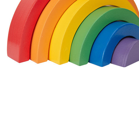 Wooden Rainbow Stacking Blocks