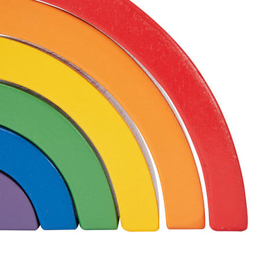 Wooden Rainbow Stacking Blocks