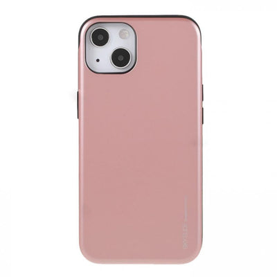 Mercury Goospery Sky Slide Case for iPhone 13 Mini Dual Layer Bumper Cover with Card Holder - Mobile Phone Cases - best2buy