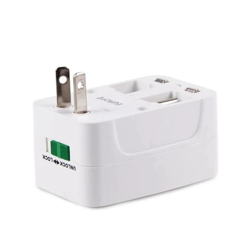 Multifunction Travel Plug Adapter Worldwide Universal US UK AU EU