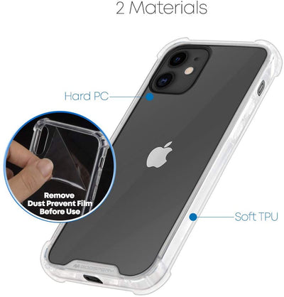 Mercury Goospery Super Protect Clear Case for iPhone 12 & 12 Pro with Rugged Corners - Mobile Phone Cases - best2buy