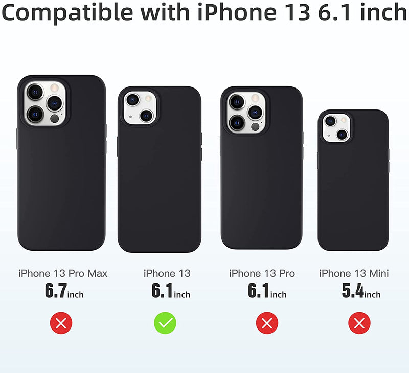 Soft Silicone Case for iPhone 13