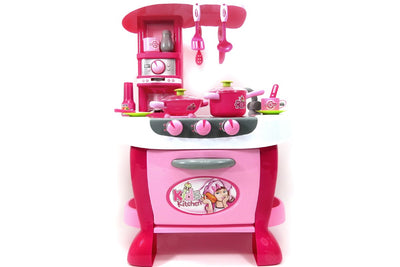 Little Chef 31 piece Kids Kitchen Set With Lights And Sound