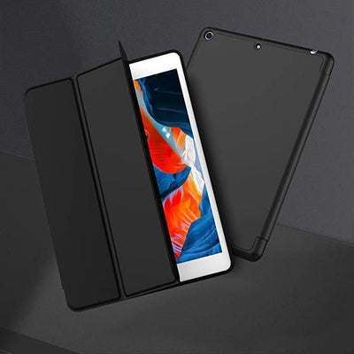 Protective Silicon Case with Pencil Holder for iPad 10.2"