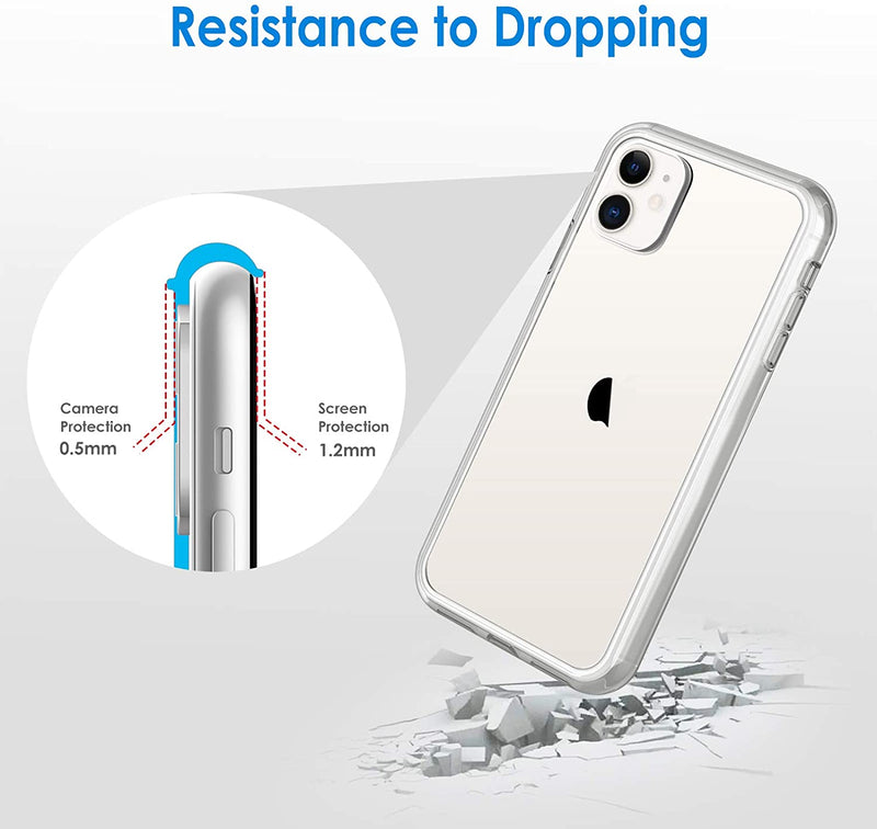 Space Shockproof Bumper Clear Case for iPhone 11 - Mobile Phone Cases - best2buy