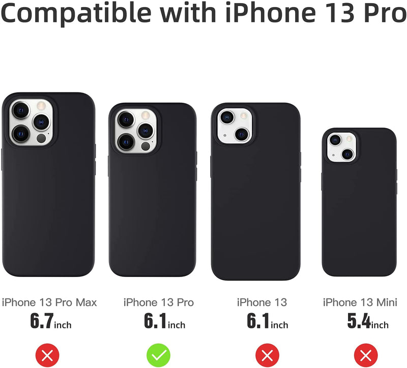 Soft Silicone Case for iPhone 13 Pro