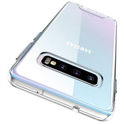 Space Shockproof Bumper Clear Case for Samsung Galaxy S10 Plus - Mobile Phone Cases - best2buy