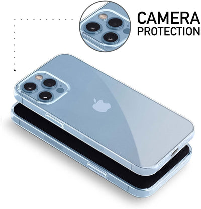 Space Shockproof Bumper Clear Case for iPhone 13 Pro Max - Mobile Phone Cases - best2buy