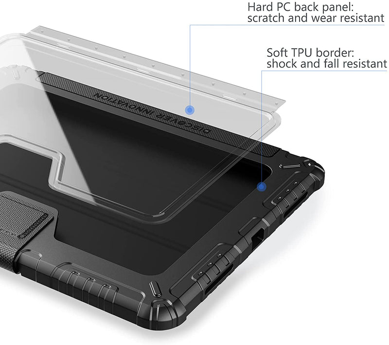 Nillkin Protective Bumper Shockproof Case for iPad 10.2" - Black