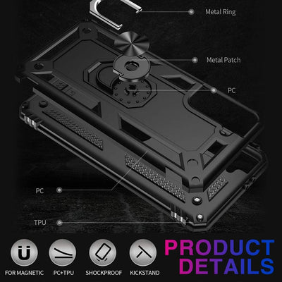 Armor Case With Ring Holder for Samsung Galaxy S21 FE