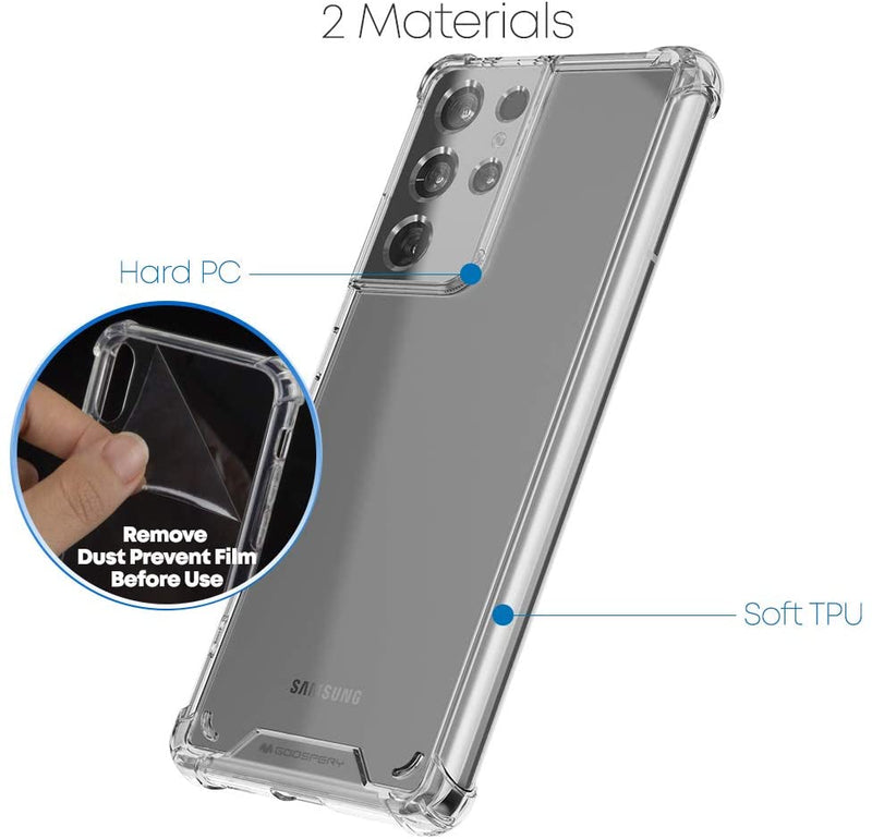 Mercury Goospery Super Protect Clear Case for Samsung S21 Ultra - Mobile Phone Cases - best2buy