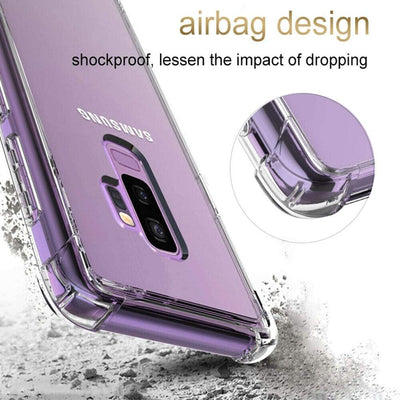 Space Shockproof Bumper Clear Case for Samsung Galaxy S9