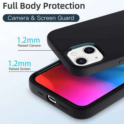 Soft Silicone Case for iPhone 13