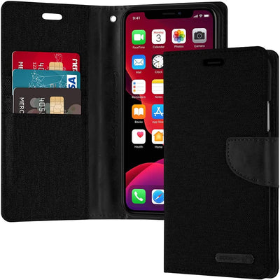 Mercury Goospery Canvas Diary Wallet Case for iPhone 11 - Mobile Phone Cases - best2buy