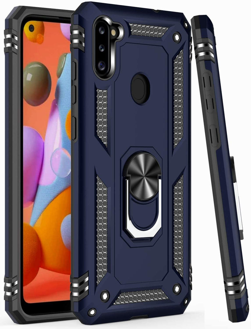 Armor Case With Ring Holder for Samsung Galaxy A11 - Mobile Phone Cases - best2buy