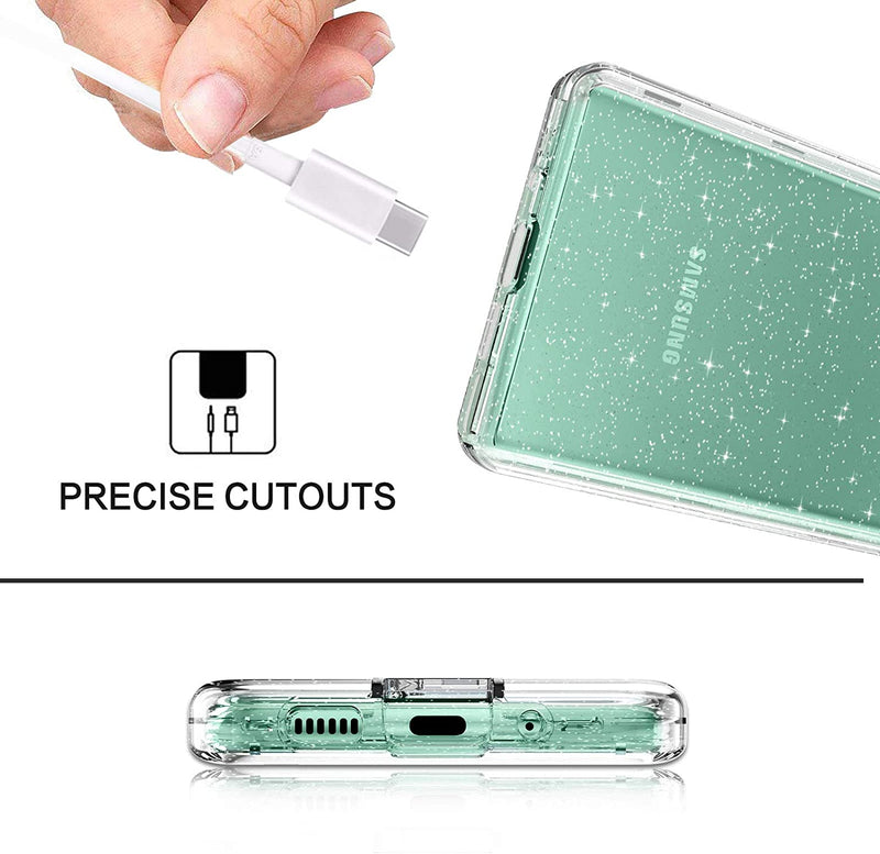 Glitter Twinkle clear case for Samsung Galaxy S20 Plus