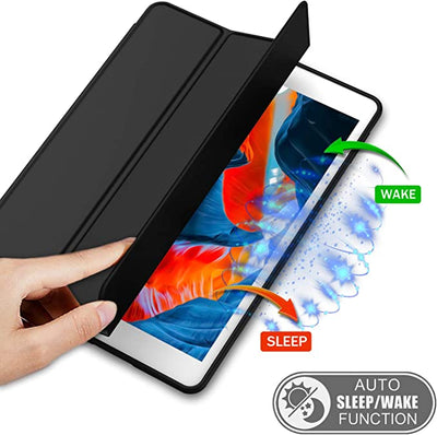 Protective Silicon Case with Pencil Holder for iPad 10.2"