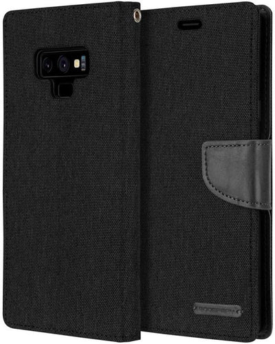 Mercury Goospery Canvas Wallet Case for Samsung Galaxy Note 9