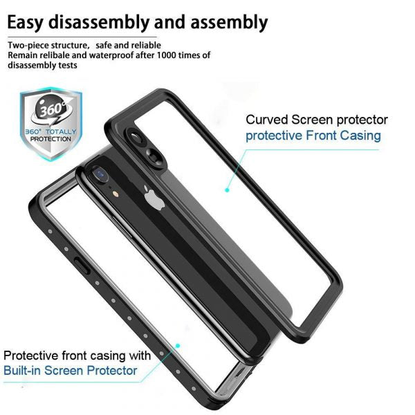 Redpepper IP68 Waterproof Case for iPhone XS Max