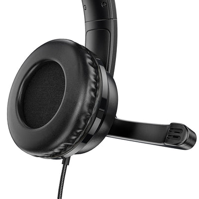 HOCO Gaming Headset w/ Mic (W103) - Black