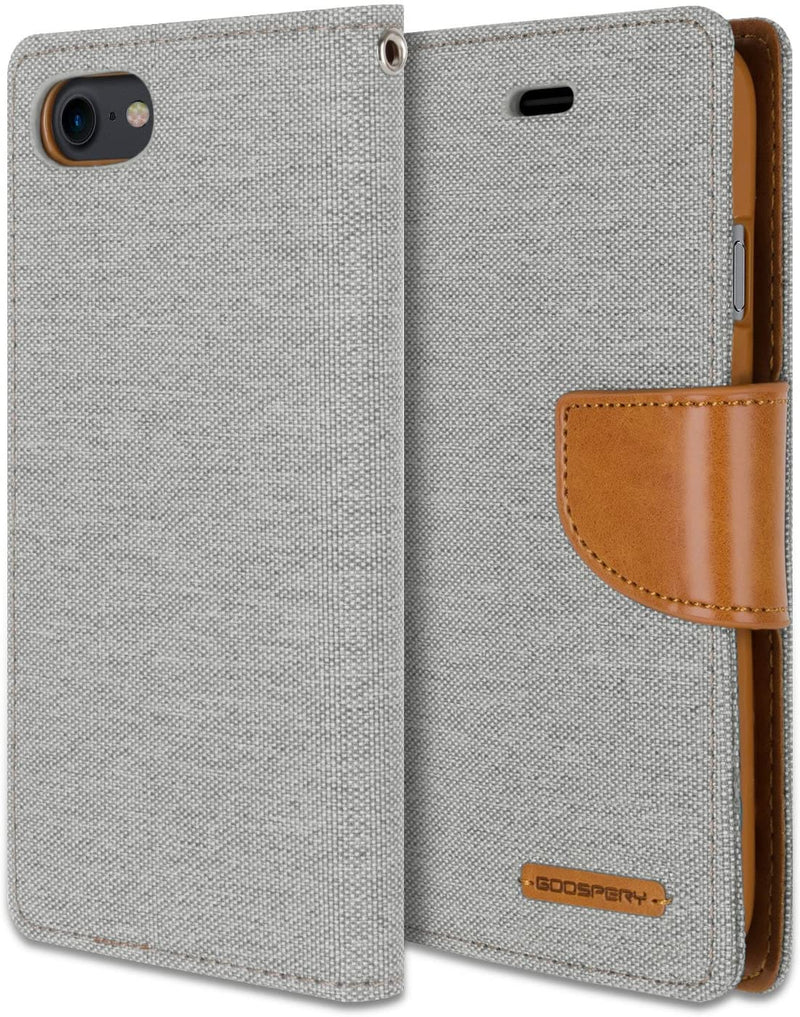 Mercury Goospery Canvas Diary Wallet Case for iPhone 7/8 - Mobile Phone Cases - best2buy