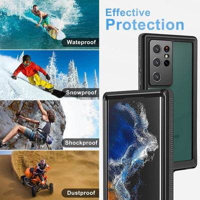 Shellbox Heavy-duty Waterproof Case for Samsung Galaxy S22 Ultra - Mobile Phone Cases - best2buy