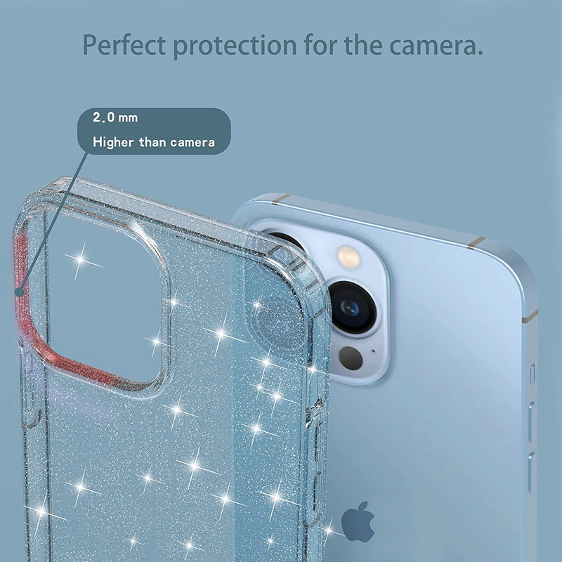 Glitter Twinkle clear case for iPhone 13 Pro