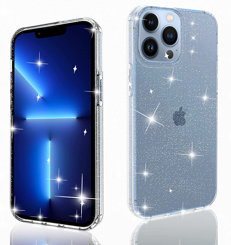 Glitter Twinkle clear case for iPhone 13 Pro