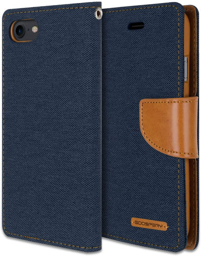 Mercury Goospery Canvas Diary Wallet Case for iPhone 7/8 - Mobile Phone Cases - best2buy