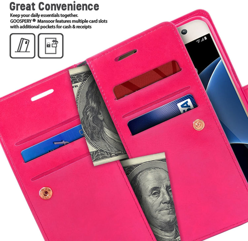 Mercury Goospery Rich Diary Wallet Case for Samsung Galaxy S7 - Mobile Phone Cases - best2buy