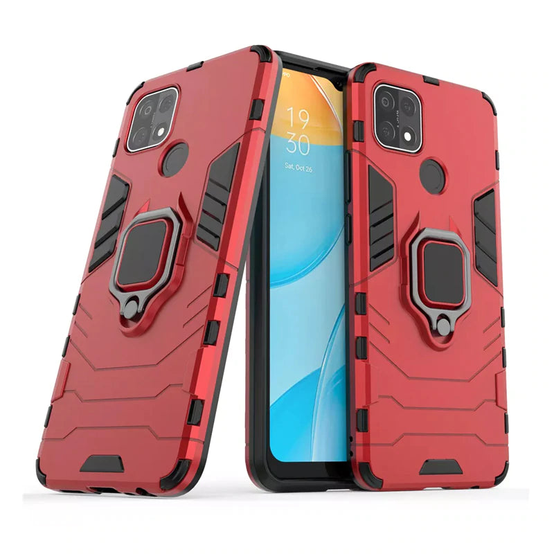 Armor Case With Ring Holder for Oppo A15 - Mobile Phone Cases - best2buy