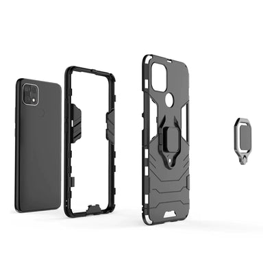 Armor Case With Ring Holder for Oppo A15 - Mobile Phone Cases - best2buy