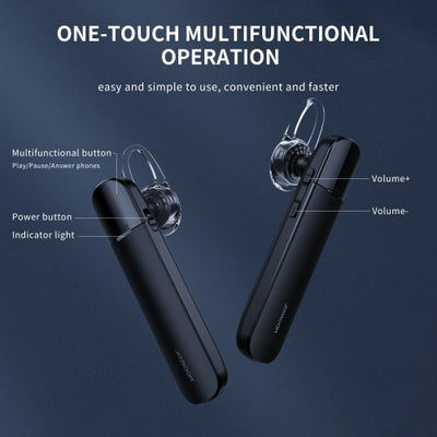 Joyroom JR‐B02S Wireless Car Earphone‐Black