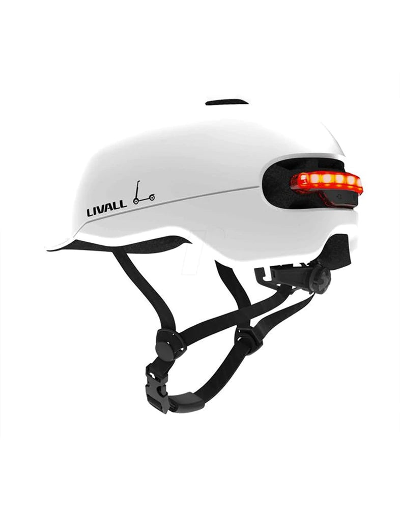 LIVALL C20 Commuter Smart Helmet Large W/ Smart Lightning SOS Alarm