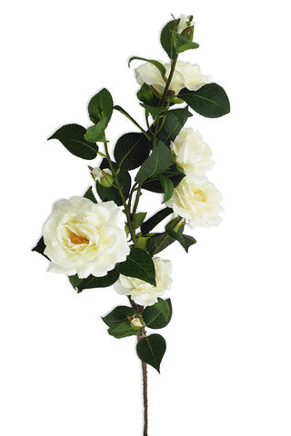 Deluxe Artificial Camellia Spray (5 Pcs)