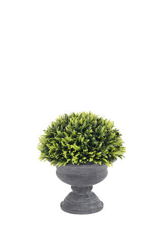 Small Squat Urn Potted Artificial Greenery (3 PCS)