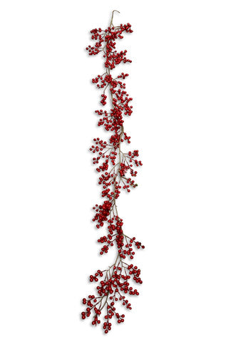 108 Head Artificial Red Berry Garland (2 PCS)