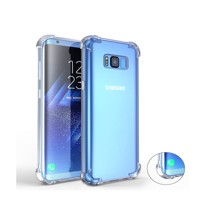 Space Shockproof Bumper Clear Case for Samsung Galaxy S9