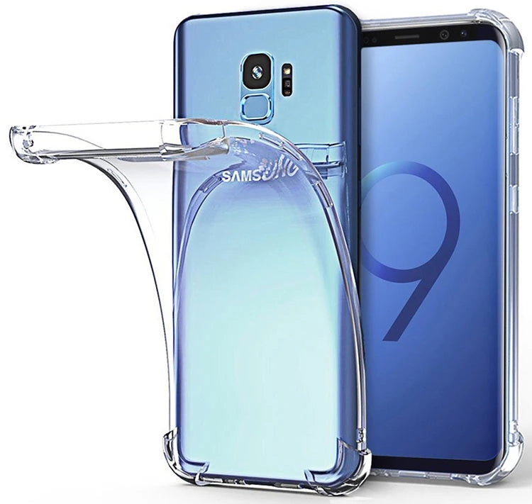 Space Shockproof Bumper Clear Case for Samsung Galaxy S9