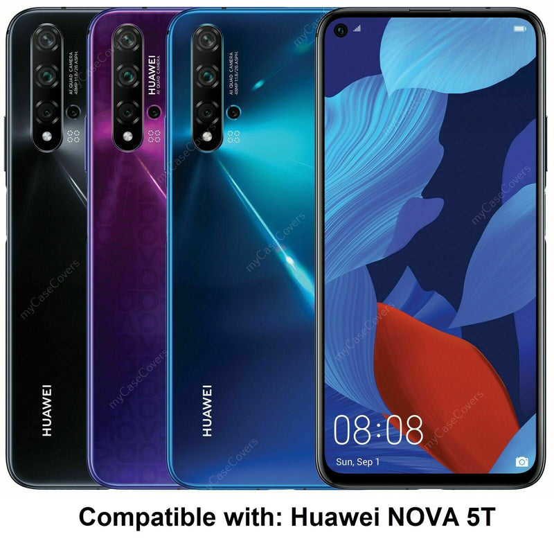 Tempered Glass for Huawei Nova 5T- Clear