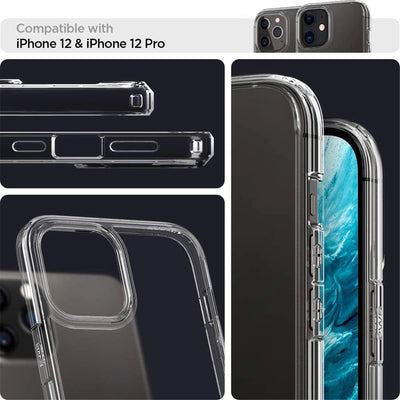 Space Shockproof Bumper Clear Case for iPhone 12/12 Pro - Mobile Phone Cases - best2buy